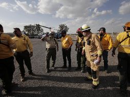 Por el momento no es necesaria la donación de víviveres para los brigadistas. TWITTER/@SemadetJal