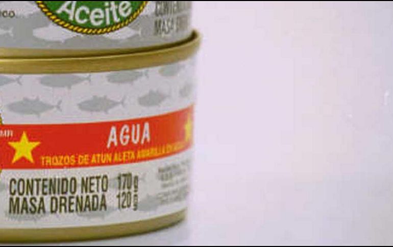 Un envase de atún, ya sea lata o bolsa, no podrá tener más de 30% de la masa drenada de pedazos de longitud inferior de 1.2 centímetros. EL INFORMADOR/Archivo