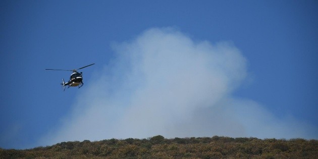 La Primavera: El incendio en el bosque se encuentra a&uacute;n sin control