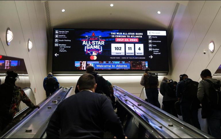 ''La mejor manera de demostrar nuestros valores como deporte es reubicando el Juego de las Estrellas y el Draft de la MLB de este año'', dijo el comisionado de Grandes Ligas, Rob Manfred. EFE / J. Lane