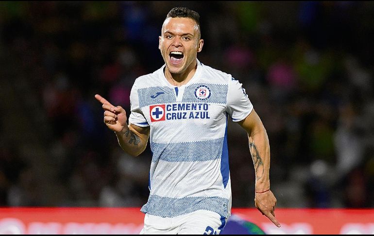 Jonathan Rodríguez firmó la nueva marca del Cruz Azul. IMAGO7