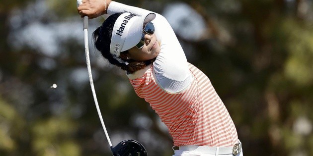 Gaby L&oacute;pez contin&uacute;a con paso firme en el ANA Inspiration