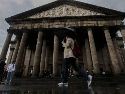 La Conagua confirmó la presencia de lluvias y nubes según la imagen del satélite. EL INFORMADOR / ARCHIVO