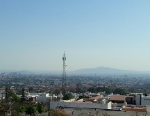 La contaminación en la ZMG esta mañana, vista desde el Cerro del Tesoro, en Tlaquepaque. EL INFORMADOR/I. Murakami