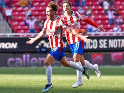 Jesús Angulo en festejo de gol. IMAGO7 / S. Bautista