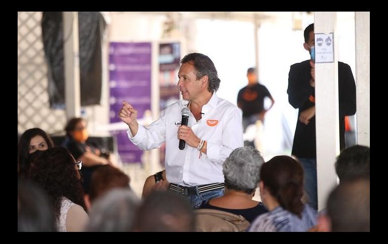 Pablo Lemus Navarro visitó el mercado municipal General Ávila Camacho de la colonia Santa Teresita. TWITTER / @PabloLemusN