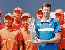 NOVEL. El joven jugador polaco es el primer tenista de su país en ganar un Masters 1000. Hoy amanece en el sitio 16 del ranking mundial. AFP• M. Stockman