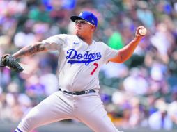 LUCE. El pitcher sinaloense actuó por espacio de siete entradas completas, la apertura más larga de su carrera. AP • D. Zalubowski