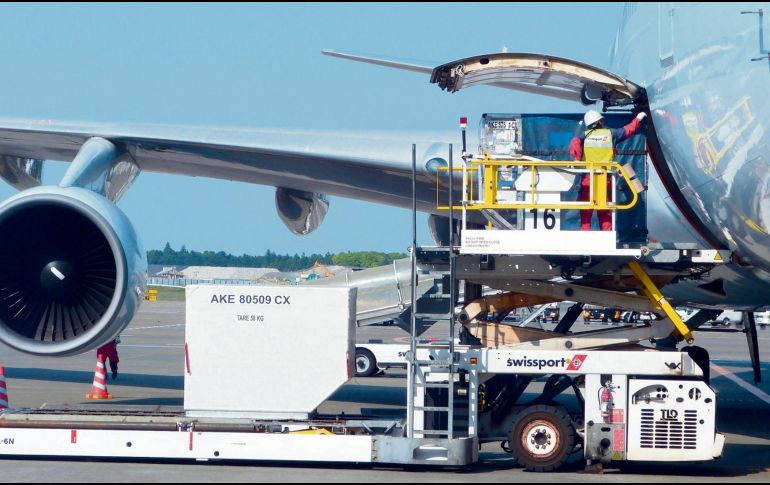 MAYOR ACTIVIDAD. El transporte aéreo de carga a nivel mundial está recuperando sus cifras previas al COVID-19 tras el confinamiento sanitario de 2020. ESPECIAL