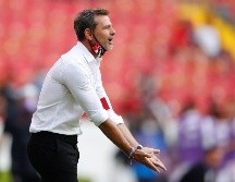 El director técnico Diego Martín Cocca ha hecho de Atlas un equipo protagonista del torneo y está cerca de meterlos a la Liguilla, luego de casi cuatro años de no hacerlo. EFE / F. Guasco