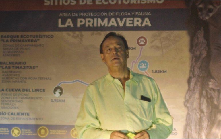 Este lunes, además de visitar La Primavera, Salvador Cosío recorrió La Venta del Astillero, Nextipac y Santa Lucía. ESPECIAL