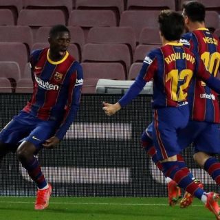 Dembélé deja al Barcelona a un punto del Atlético de Madrid en LaLiga