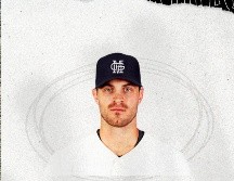 Justin Grimm debutó en las Grandes Ligas en 2012. TWITTER/@MisMariachisGDL