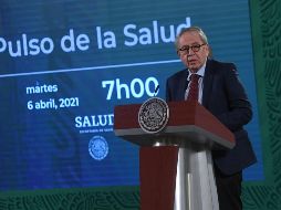 Alcocer llamó a la población a no confiarse, y seguir con las medidas sanitarias. SUN / H. García
