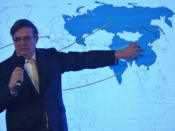 Ebrard puntualizó que la misión también será visitar Estados Unidos 