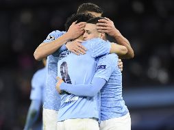 El City, que sigue aspirando a cuatro títulos esta temporada, confirmó pronto su cartel de favorito en este encuentro. EFE/P. Powell