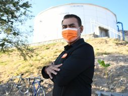 Zamora resalta que continuará con las obras de contención y el mantenimiento de manera permanente. ESPECIAL / Salvador Zamora