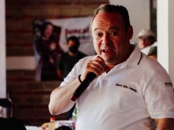 Alberto Uribe se reunió hoy con vecinos de la colonia Del Fresno. ESPECIAL