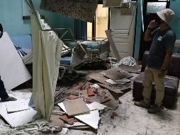 El terremoto se dejó sentir en Malang, una ciudad en la que viven unos tres millones de personas. AFP