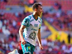 Camilo Vargas celebra el tercer gol del encuentro. IMAGO7