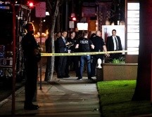 Un policía sufrió una lesión en el ojo, mientras que otro resultó herido en una mejilla. EFE/E. Laurent