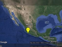 Entre los municipios que percibieron el sismo están Tuxpan, Tonila, Mazamitla, entre otros. TWITTER / @SSNMexico