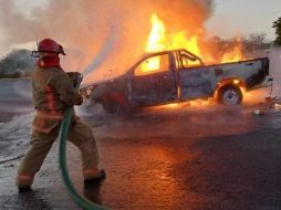 Los hechos sucedieron alrededor de las 7:15 horas de este lunes sobre el kilómetro 05 en Ixtlahuacán de los Membrillos. ESPECIAL / Protección Civil Jalisco