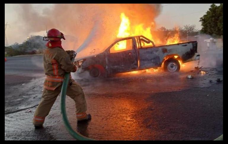 Los hechos sucedieron alrededor de las 7:15 horas de este lunes sobre el kilómetro 05 en Ixtlahuacán de los Membrillos. ESPECIAL / Protección Civil Jalisco