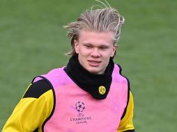 GOLEADOR. Erling Haaland suma 10 goles en la presente campaña. AFP