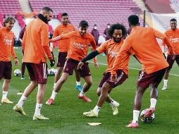 MOTIVADOS. Trece partidos oficiales consecutivos sin perder unidos a esos dos últimos triunfos de prestigio suponen una gran inyección de moral para el Real Madrid de cara a un encuentro complicado. ESPECIAL