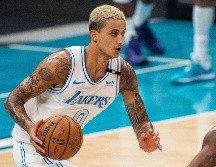 Kyle Kuzma lideró a los Lakers con 24 puntos. AFP