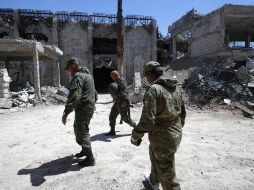 Una investigación de la OPAQ concluyó que unidades de la fuerza aérea siria utilizaron cloro el 4 de febrero de 2018 en Saraqib. AP/ARCHIVO