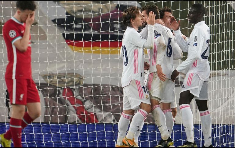El Real Madrid vuelve a unas semifinales de la Liga de Campeones por primera vez desde 2018. AP / J. Super