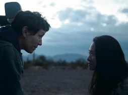 TALENTO. La actriz Frances McDormand frente a la directora de la cinta, Chloé Zhao, durante la filmación. CORTESÍA