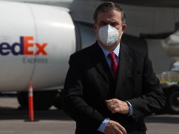 El 6 de abril Ebrard anunció que viajaría a Rusia, China, India y EU para garantizar que se cumplan los acuerdos que tiene México con esas naciones sobre las vacunas anticovid. NOTIMEX/Archivo