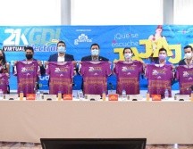 En la presentación de la indumentaria se destacó el estampado con el vocablo “JA”. ESPECIAL