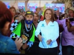 La mayoría del pleno consideró que la alcaldesa no cuidó la mesura al grabar una escena de la película. ESPECIAL