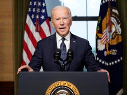 La orden ejecutiva permitirá volver a castigar a Rusia “si sigue interfiriendo en nuestra democracia”, advirtió Biden. EFE/A. Harnik