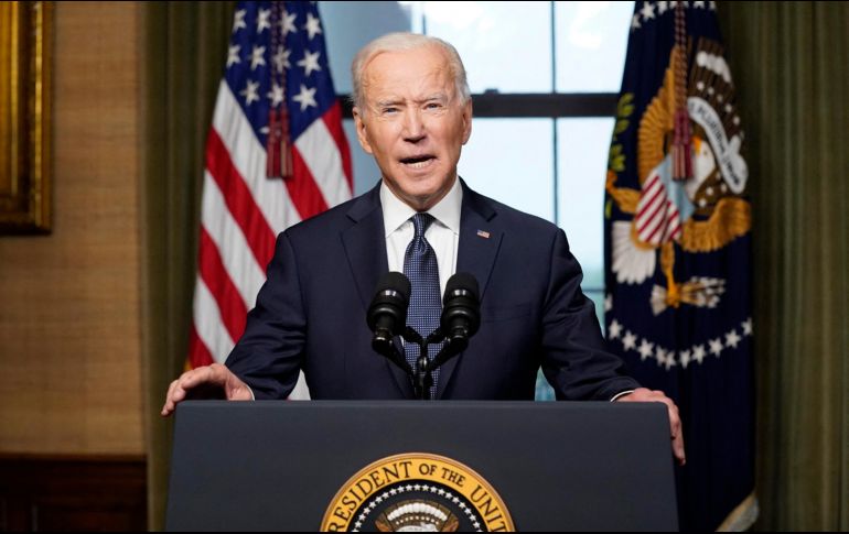 La orden ejecutiva permitirá volver a castigar a Rusia “si sigue interfiriendo en nuestra democracia”, advirtió Biden. EFE/A. Harnik