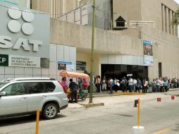 El SAT amplió el plazo para cumplir con la declaración de impuestos del 30 de abril al 31 de mayo. EL INFORMADOR/ARCHIVO