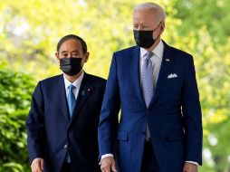 El primer ministro japonés aseguró además que coincidía con Biden en 