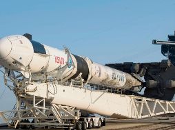 Starship, la nave de la empresa de Elon Musk para viajar a la Luna, actualmente está en pruebas. AFP/A. Gemignani