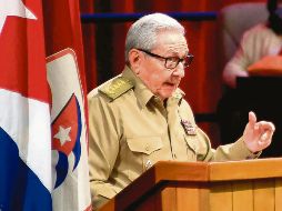 Decisión a los 89 años. Raúl Castro dijo que se seguirá como un “combatiente revolucionario”. AFP/A. Ley