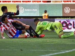Chivas ha terminado cuatro jugadas con tiro al arco. IMAGO7/S. Bautista