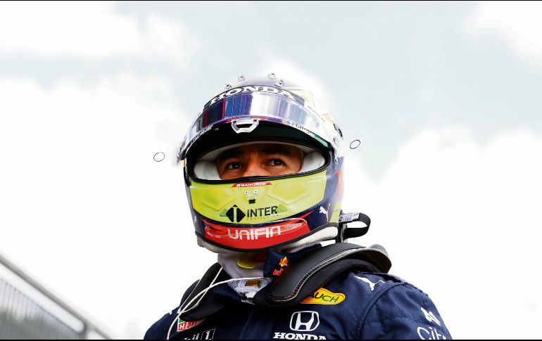 concentrado. Sergio Pérez logró el mejor resultado de su carrera en una prueba de  calificación.  Red Bull Content Pool • B. Lennon