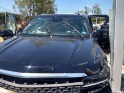 Paramédicos confirmaron que tres de los cinco ocupantes fueron acribillados. ESPECIAL