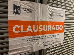 Las clausuras en Guadalajara se dieron por incumplimiento de medidas sanitarias y trabajar fuera de horarios, entre otros. ESPECIAL/Ayuntamiento de Guadalajara