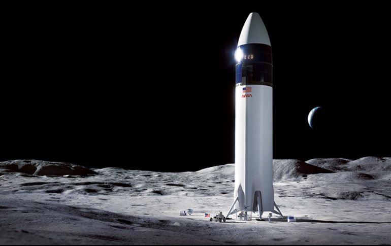 DE VUELTA. Tras la última misión tripulada en 1972, la NASA quiere retornar a los seres humanos al satélite natural de la Tierra en los próximos años y colocar una base permanente. AFP