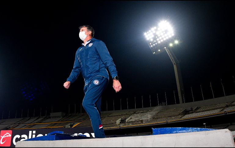 El último banquillo en el que estuvo Siboldi fue el Cruz Azul, donde dirigió del Apertura 2019 al Apertura 2020. Imago7