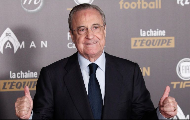 Florentino Pérez, presidente del Real Madrid, justificó la decisión de crear la Superliga europea. EFE